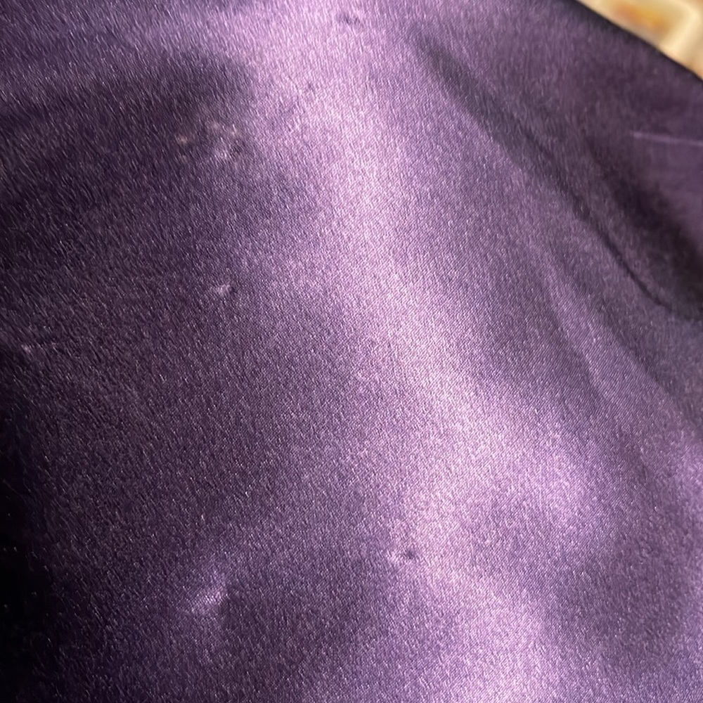 Victor Alfaro 3/4 Sleeve Silk Blouse, Tie Neck, Sz 12, $15 - Picture 7 of 7